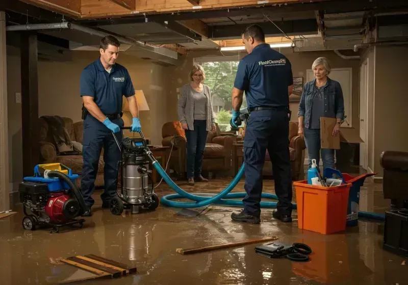 Basement Water Extraction and Removal Techniques process in Cherryville, PA